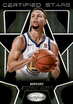 2018-19 Panini Certified - Certified Stars #CSR-27 Stephen Curry Front