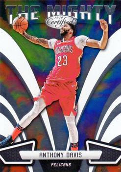 2018-19 Panini Certified - The Mighty #TM-1 Anthony Davis Front