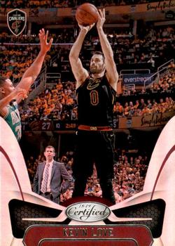 2018-19 Panini Certified - Base Mirror #16 Kevin Love Front