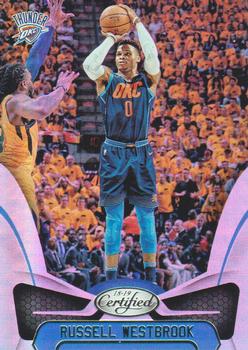 2018-19 Panini Certified - Base Mirror #129 Russell Westbrook Front