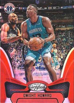 2018-19 Panini Certified - Red #149 Dwight Howard Front