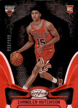 2018-19 Panini Certified - Red #172 Chandler Hutchison Front