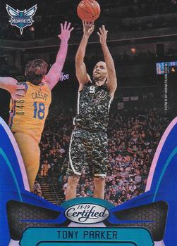 2018-19 Panini Certified - Blue #47 Tony Parker Front