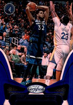 2018-19 Panini Certified - Blue #134 Karl-Anthony Towns Front