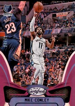 2018-19 Panini Certified - Purple #31 Mike Conley Front