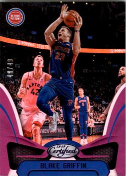 2018-19 Panini Certified - Purple #100 Blake Griffin Front