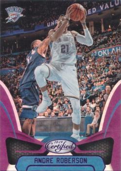 2018-19 Panini Certified - Purple #130 Andre Roberson Front