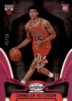 2018-19 Panini Certified - Purple #172 Chandler Hutchison Front