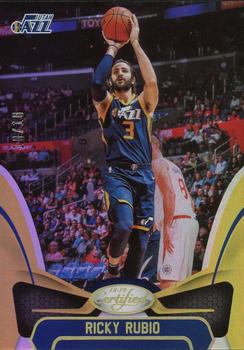 2018-19 Panini Certified - Gold #53 Ricky Rubio Front