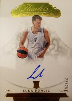 2018 Panini Flawless Collegiate - Flawless Rookie Autographs #151 Luka Doncic Front