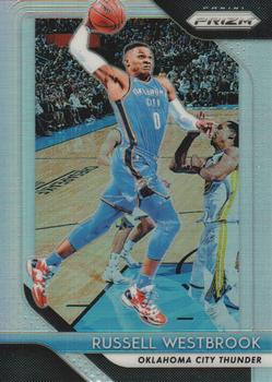2018-19 Panini Prizm - Prizms Silver #39 Russell Westbrook Front