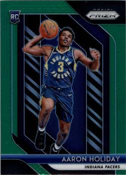 2018-19 Panini Prizm - Prizms Green #114 Aaron Holiday Front
