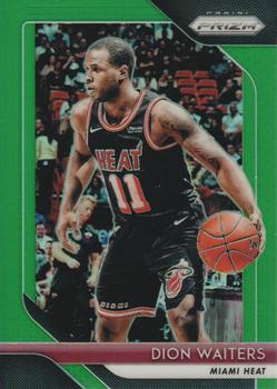 2018-19 Panini Prizm - Prizms Green #166 Dion Waiters Front