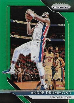 2018-19 Panini Prizm - Prizms Green #182 Andre Drummond Front