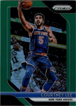 2018-19 Panini Prizm - Prizms Green #297 Courtney Lee Front