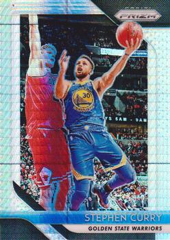 2018-19 Panini Prizm - Prizms Hyper #222 Stephen Curry Front