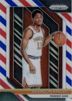 2018-19 Panini Prizm - Prizms Red White and Blue #1 Brandon Knight Front
