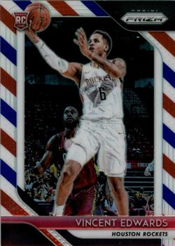 2018-19 Panini Prizm - Prizms Red White and Blue #14 Vincent Edwards Front