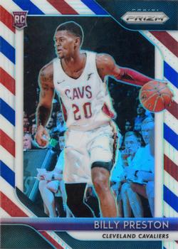 2018-19 Panini Prizm - Prizms Red White and Blue #19 Billy Preston Front