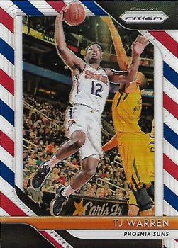 2018-19 Panini Prizm - Prizms Red White and Blue #21 TJ Warren Front