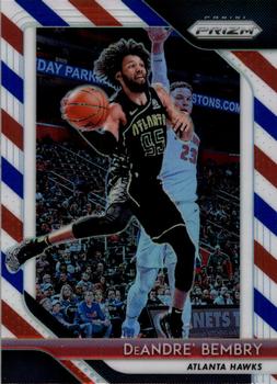 2018-19 Panini Prizm - Prizms Red White and Blue #28 DeAndre' Bembry Front