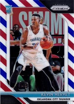 2018-19 Panini Prizm - Prizms Red White and Blue #29 Kevin Hervey Front