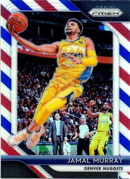 2018-19 Panini Prizm - Prizms Red White and Blue #62 Jamal Murray Front