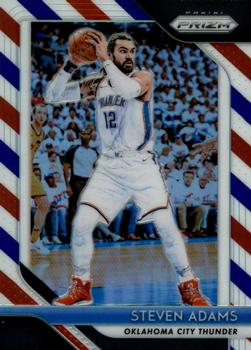 2018-19 Panini Prizm - Prizms Red White and Blue #69 Steven Adams Front