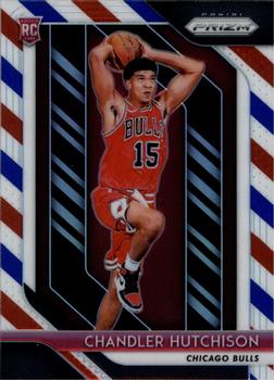 2018-19 Panini Prizm - Prizms Red White and Blue #70 Chandler Hutchison Front
