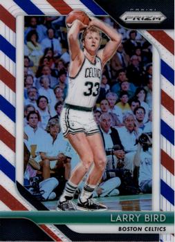 2018-19 Panini Prizm - Prizms Red White and Blue #85 Larry Bird Front