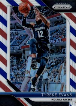 2018-19 Panini Prizm - Prizms Red White and Blue #94 Tyreke Evans Front