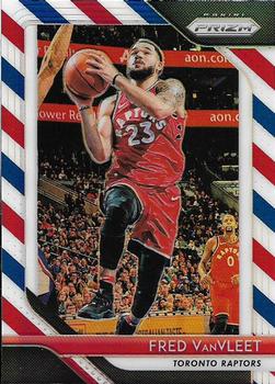 2018-19 Panini Prizm - Prizms Red White and Blue #103 Fred VanVleet Front