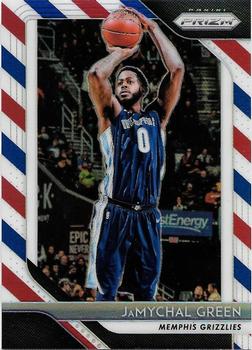 2018-19 Panini Prizm - Prizms Red White and Blue #126 JaMychal Green Front