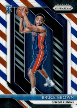 2018-19 Panini Prizm - Prizms Red White and Blue #132 Bruce Brown Front