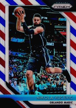 2018-19 Panini Prizm - Prizms Red White and Blue #169 Nikola Vucevic Front