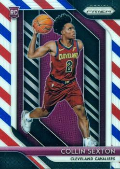2018-19 Panini Prizm - Prizms Red White and Blue #170 Collin Sexton Front