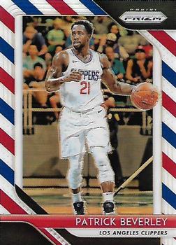 2018-19 Panini Prizm - Prizms Red White and Blue #204 Patrick Beverley Front