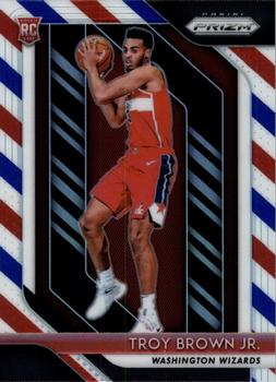 2018-19 Panini Prizm - Prizms Red White and Blue #213 Troy Brown Jr. Front