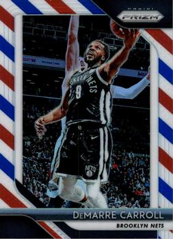 2018-19 Panini Prizm - Prizms Red White and Blue #218 DeMarre Carroll Front