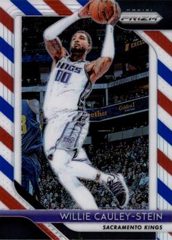 2018-19 Panini Prizm - Prizms Red White and Blue #221 Willie Cauley-Stein Front