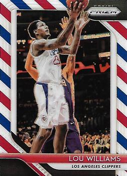 2018-19 Panini Prizm - Prizms Red White and Blue #224 Lou Williams Front