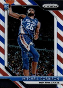 2018-19 Panini Prizm - Prizms Red White and Blue #227 Mitchell Robinson Front