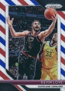 2018-19 Panini Prizm - Prizms Red White and Blue #230 Kevin Love Front