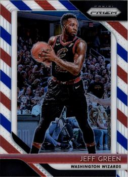 2018-19 Panini Prizm - Prizms Red White and Blue #283 Jeff Green Front