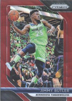 2018-19 Panini Prizm - Prizms Ruby Wave #67 Jimmy Butler Front