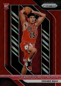 2018-19 Panini Prizm - Prizms Ruby Wave #70 Chandler Hutchison Front