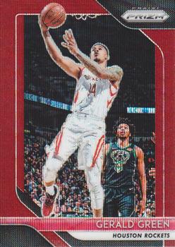 2018-19 Panini Prizm - Prizms Ruby Wave #84 Gerald Green Front
