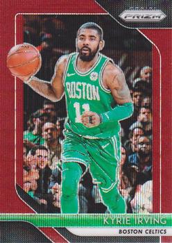 2018-19 Panini Prizm - Prizms Ruby Wave #98 Kyrie Irving Front