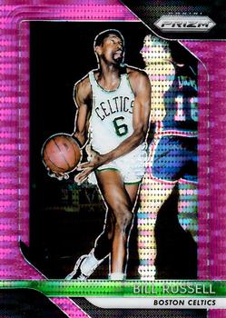 2018-19 Panini Prizm - Prizms Pink Pulsar #25 Bill Russell Front