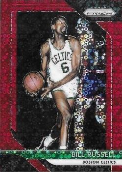 2018-19 Panini Prizm - Prizms Fast Break Red #25 Bill Russell Front